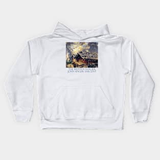 The Brenva Glacier by John Singer Sargent Kids Hoodie